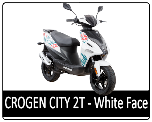 Motowell Crogen City 2T White Face