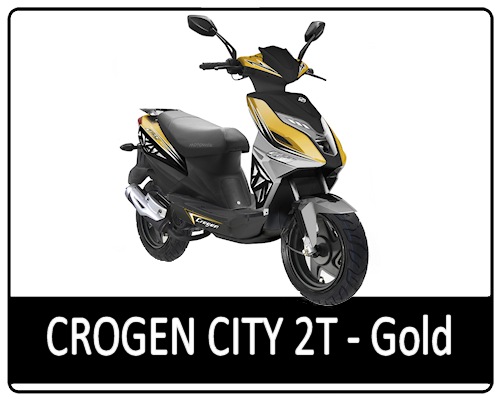 Motowell Crogen City 2T Gold