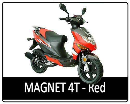 Motowell Magnet 4T Piros