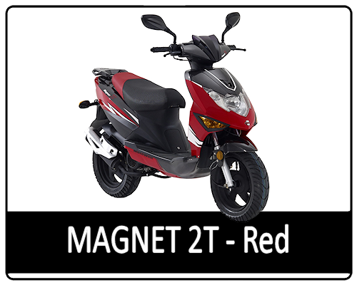 Motowell Magnet 2T piros