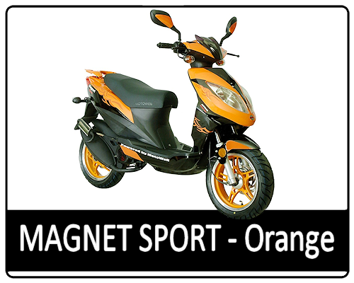 Motowell Magnet Sport - Orange