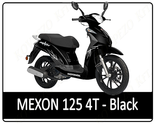 Motowell Mexon 125 4T Black