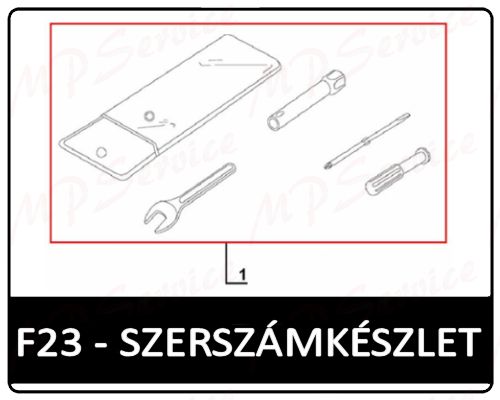 Motowell Crogen RS szerszám készlet